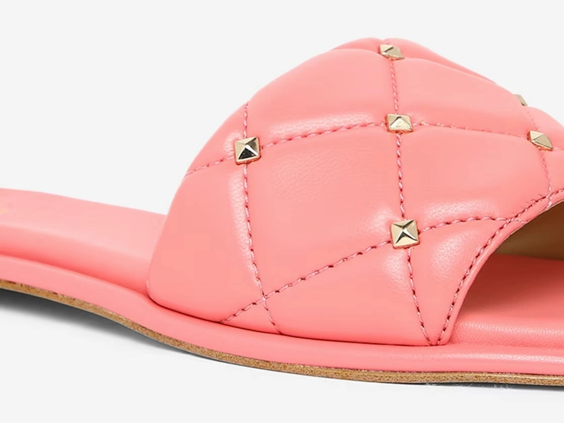 MICHAEL Michael Kors Rina Slide Sandals Great Northwest Clothing Slippers