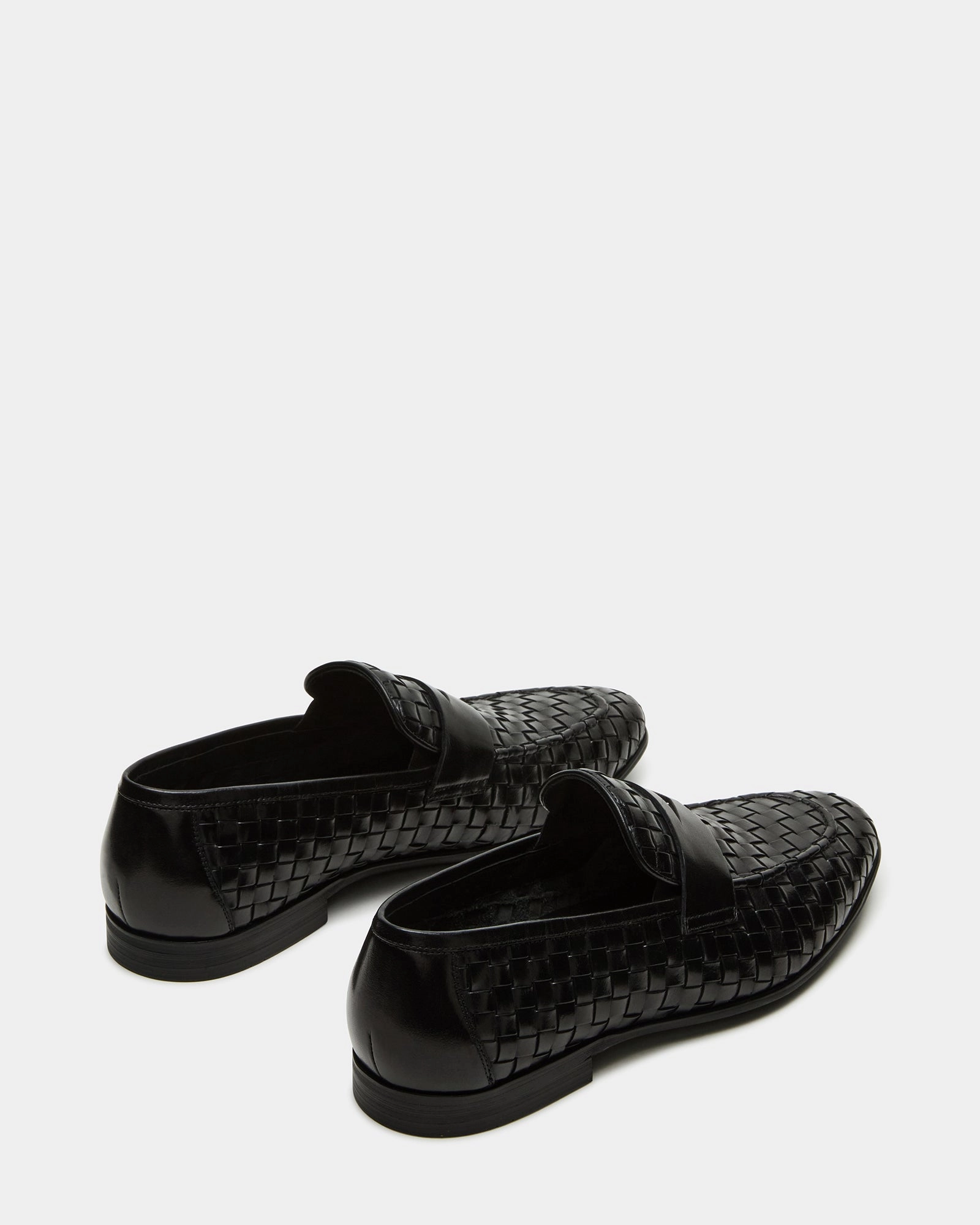 POCO BLACK LEATHER Loafers With Baggy Jeans