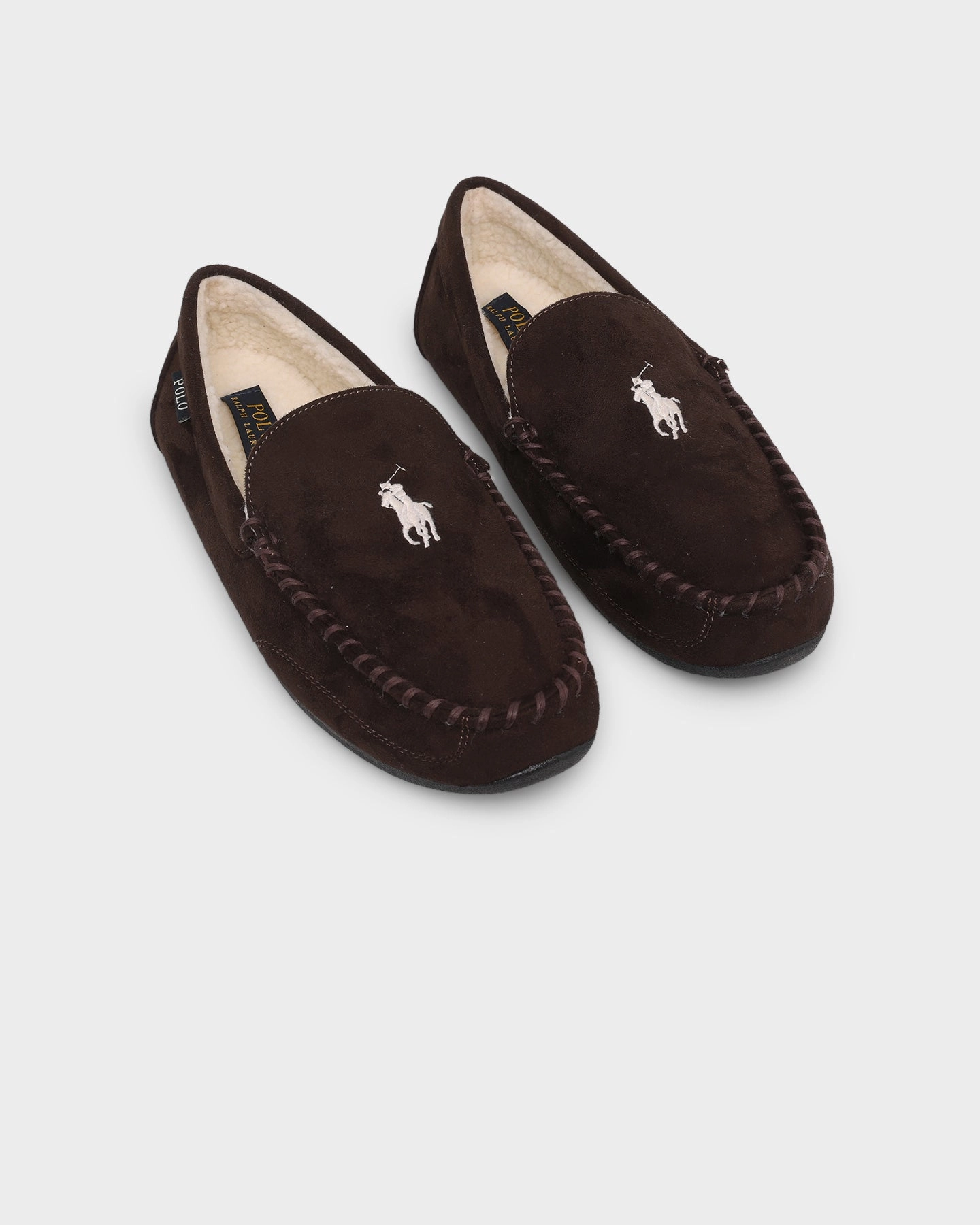 Tazz Slippers Polo Ralph Lauren Declan Slippers Chocolate/Cream