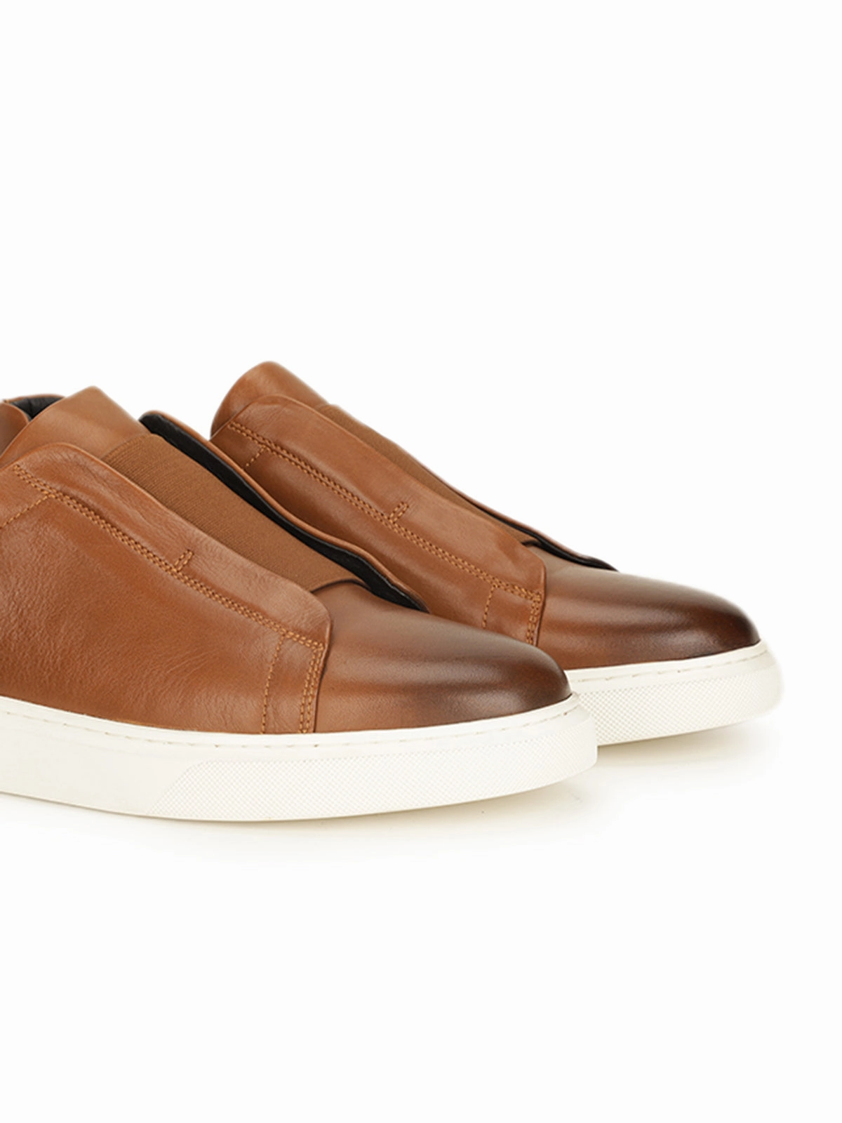 Acrylic Paint On Sneakers Postiano Premium Leather Sneakers