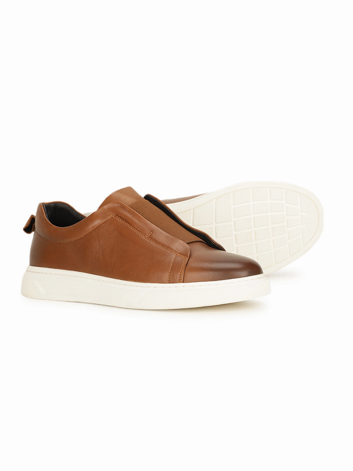 Postiano Premium Leather Sneakers Classy Sneakers