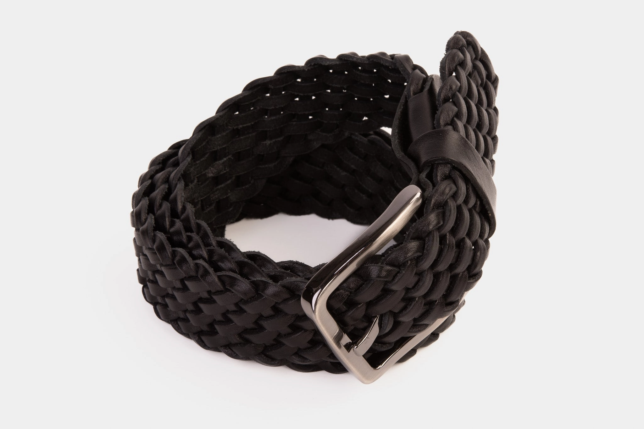 Shoes To Wear With Dresses Summer The Mclean Woven Black Leather Belt