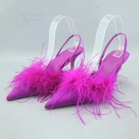 ZARA. ZAPATO TACO Covered High Heels