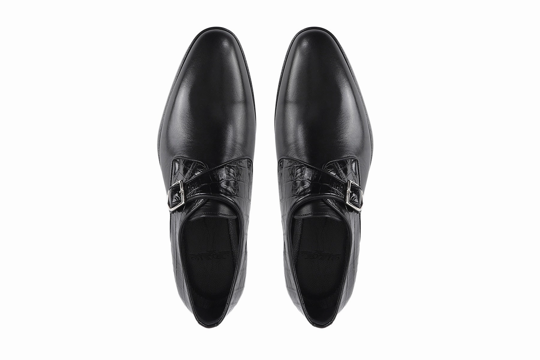 Tomball Monkstrap Dress Shoes Leather Sole Dress Shoes