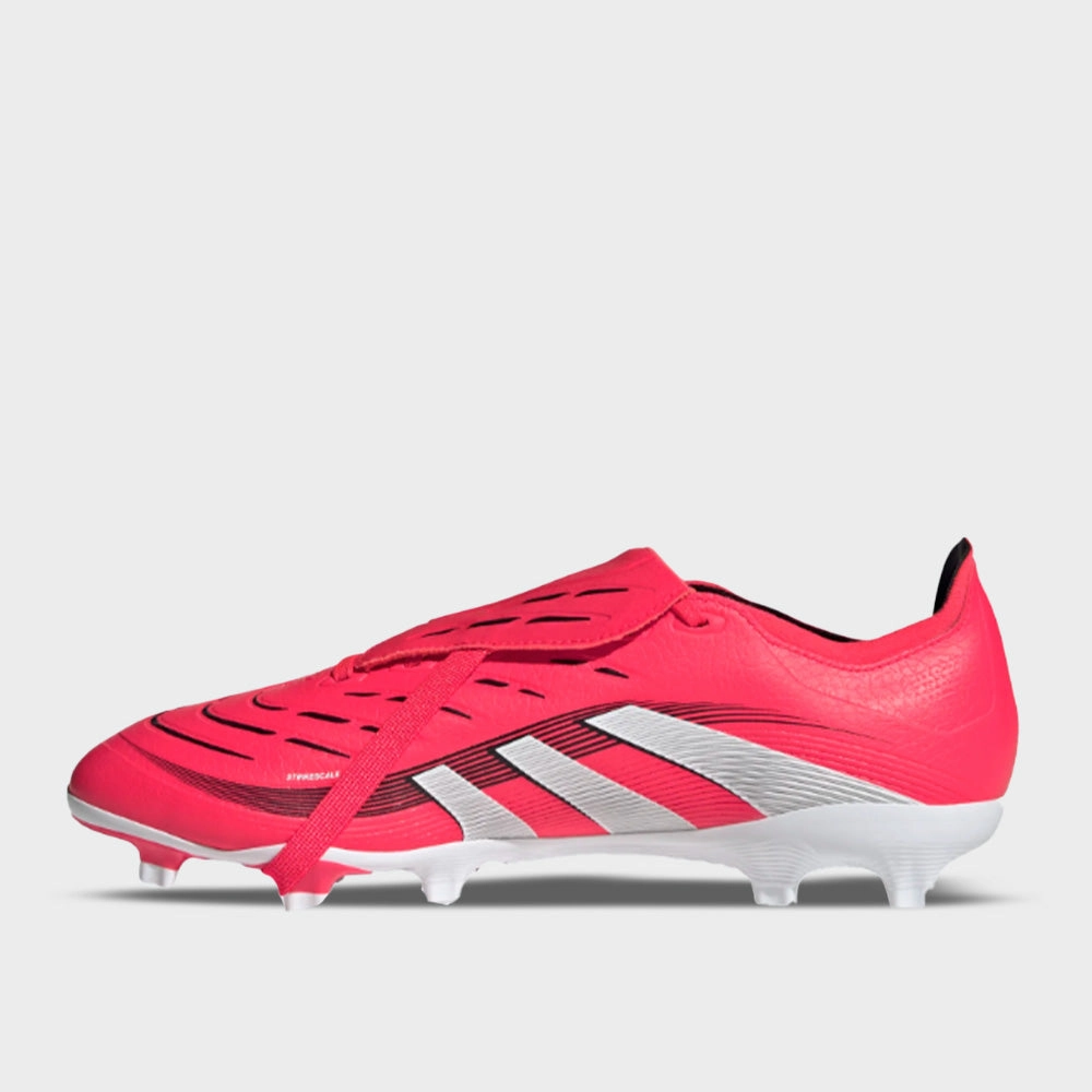 Adidas Mens Predator L Fxg Football Boots Red Tactical Series Boots