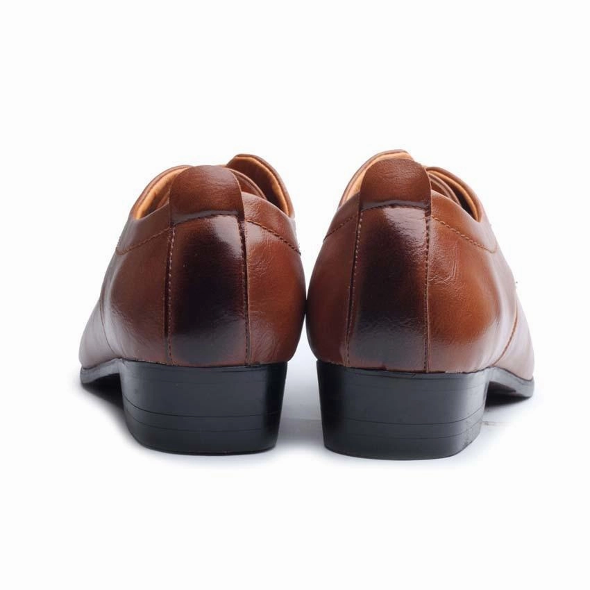 Good Quality Dress Shoes West Louis Business Formal Leather Oxford Dress Shoes