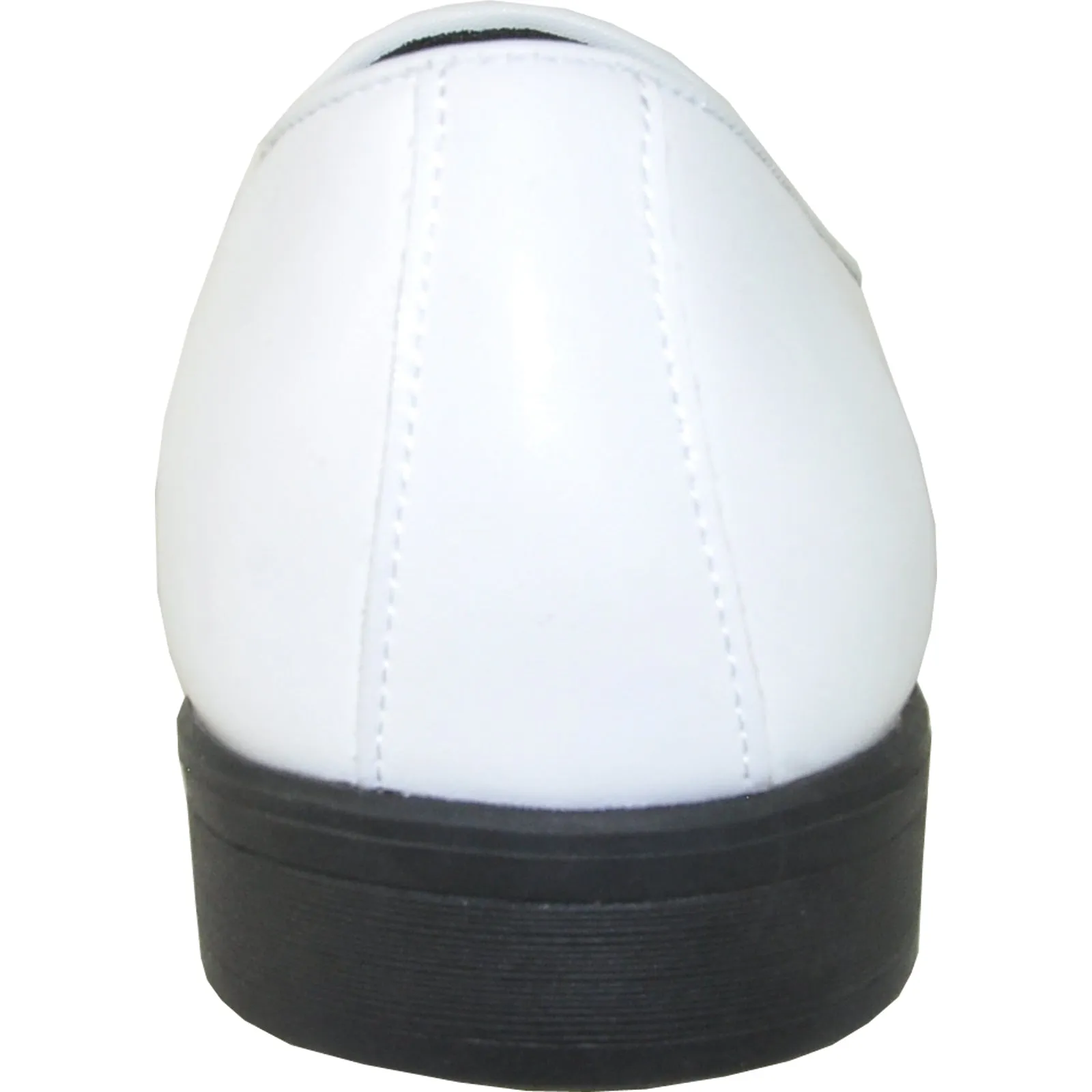 VANGELO Men Dress Shoe VALLO-3 Loafer Formal Tuxedo for Prom & Wedding White Matte - Wide Width Available - Ortholite Insole Ffa Dress Shoes