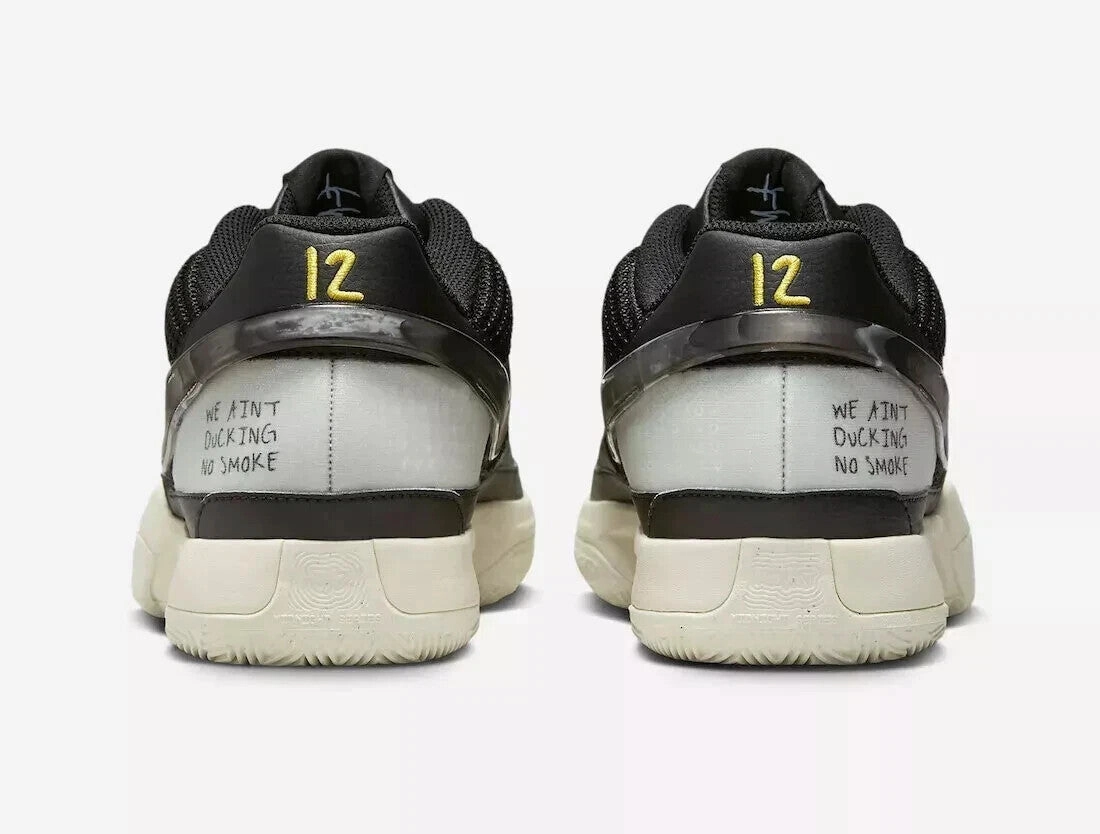 New York Knicks Nike Shoes Nike Ja 1 DR8785-002 Sneakers Men's US 10 Black Low Top Basketball Shoes HAM300