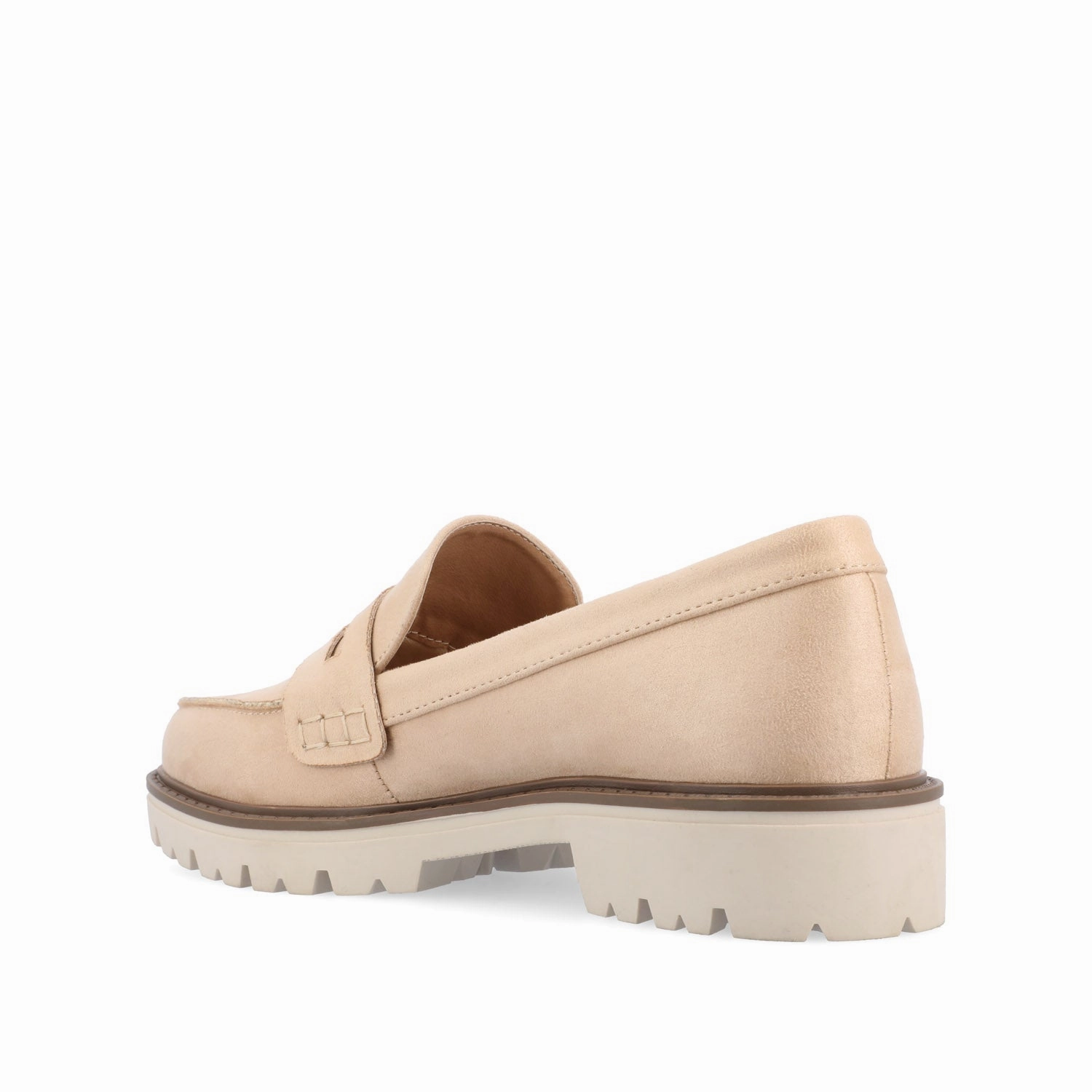 KENLY LOAFER FLATS IN FAUX SUEDE Loafers Moccasins