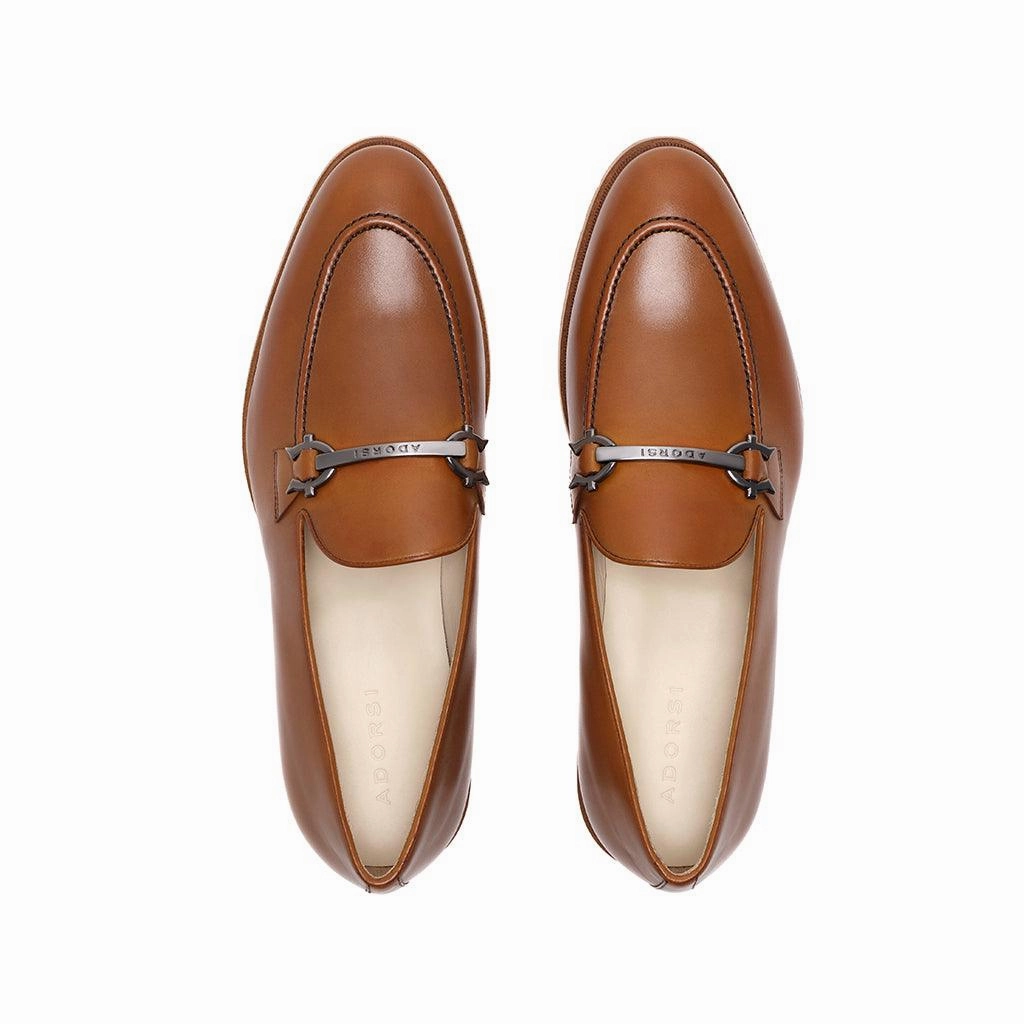 Cognac Calf Horsebit Loafer Loulou Loafers