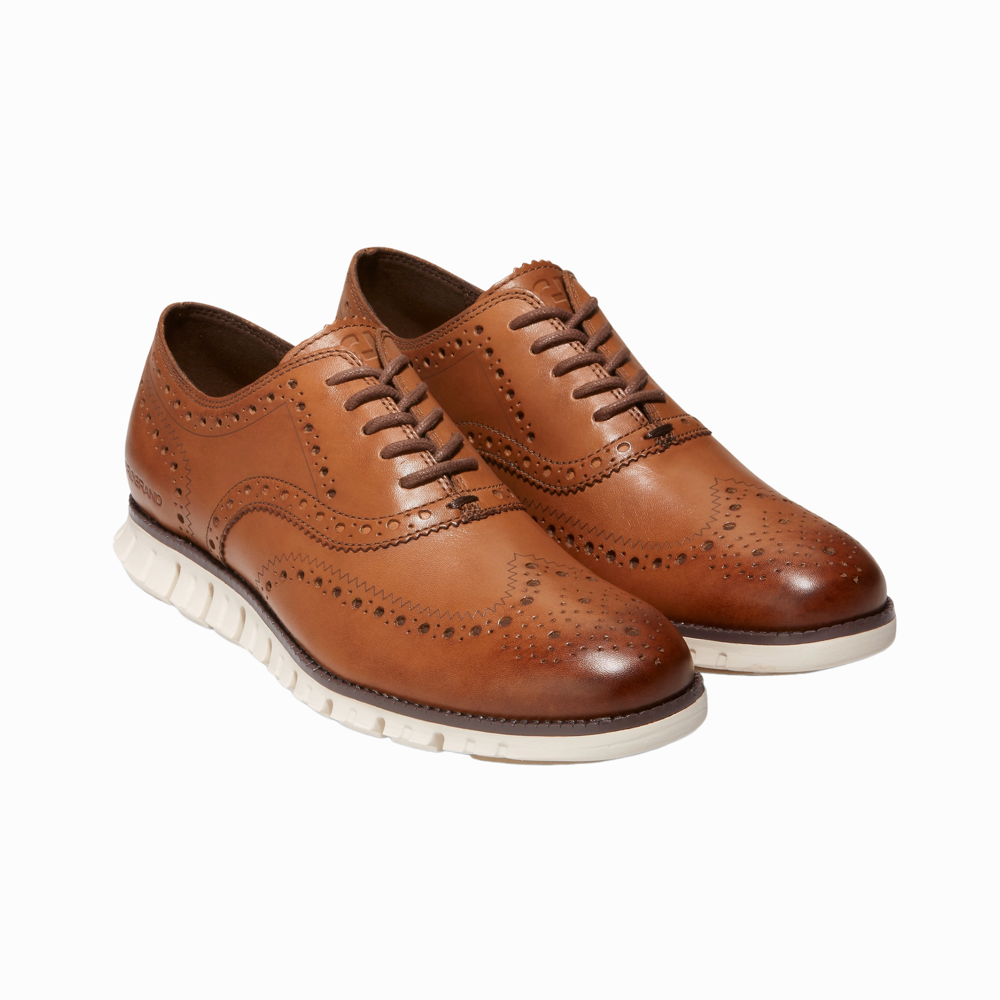 Kuru Dress Shoes Men's ZERGRAND Wingtip Oxford