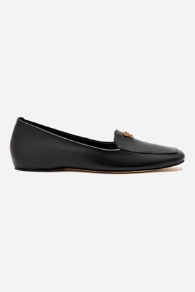 Larroud x CPPXO Loafer In Black Leather Barefoot Loafers