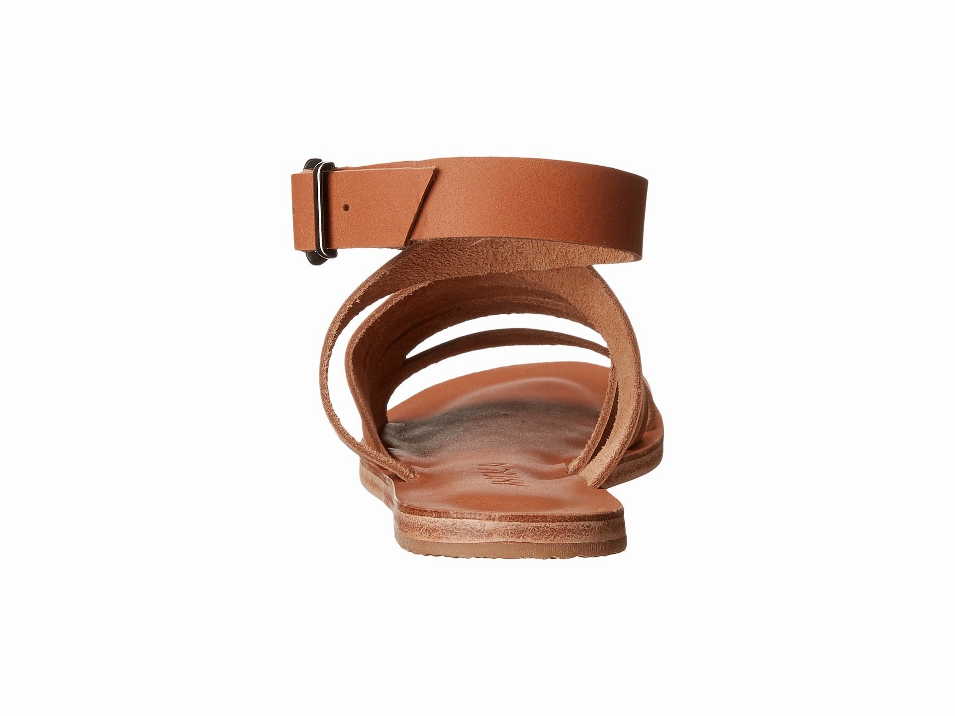 Santa Monica Blvd - Cross Anklet Buckle Sandals | Tan Adventure Sandals