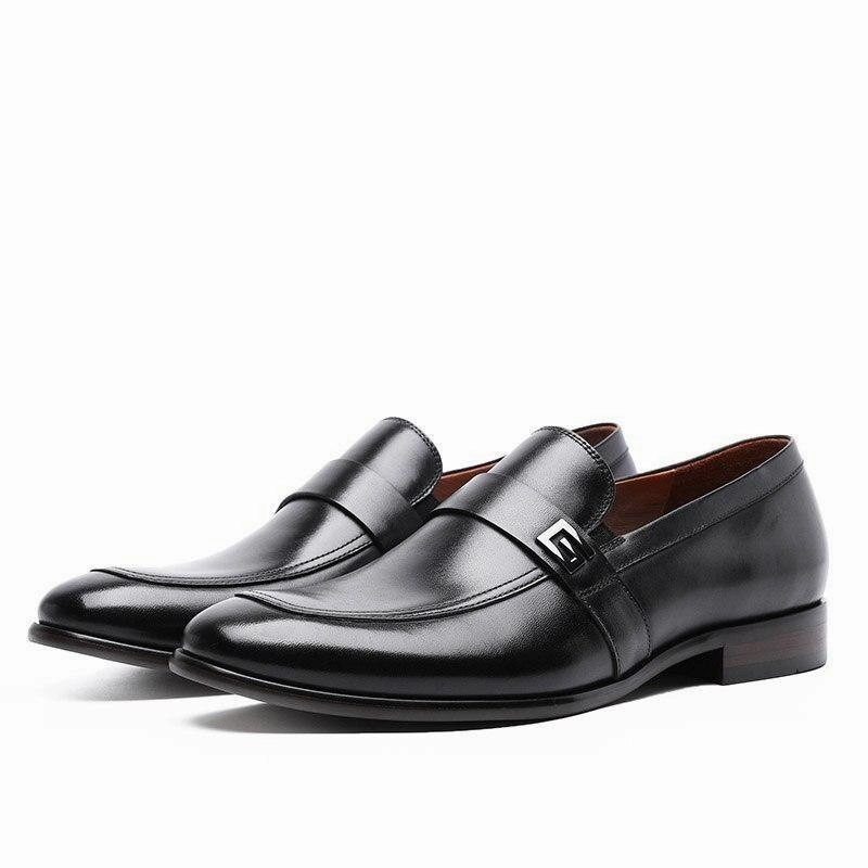 Dress Shoes 7.5 West Louis Formal Elegant Genuine Leather Shoes With Decorative