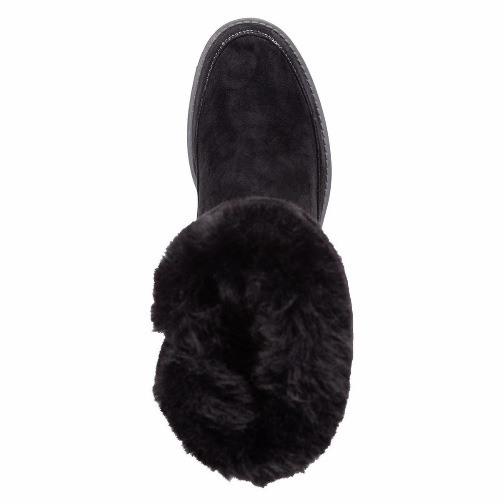 Propet Tabitha Faux Fur Ankle Black Boot (Women's) Snow Boots Size 8