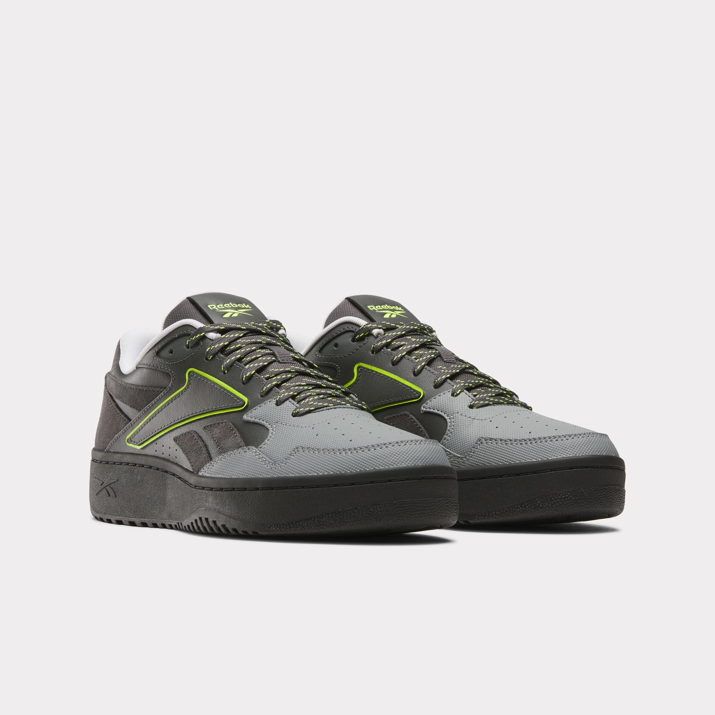 Atr Chill Basketball Shoes Grey/Digital Lime Colourful Basketball Shoes