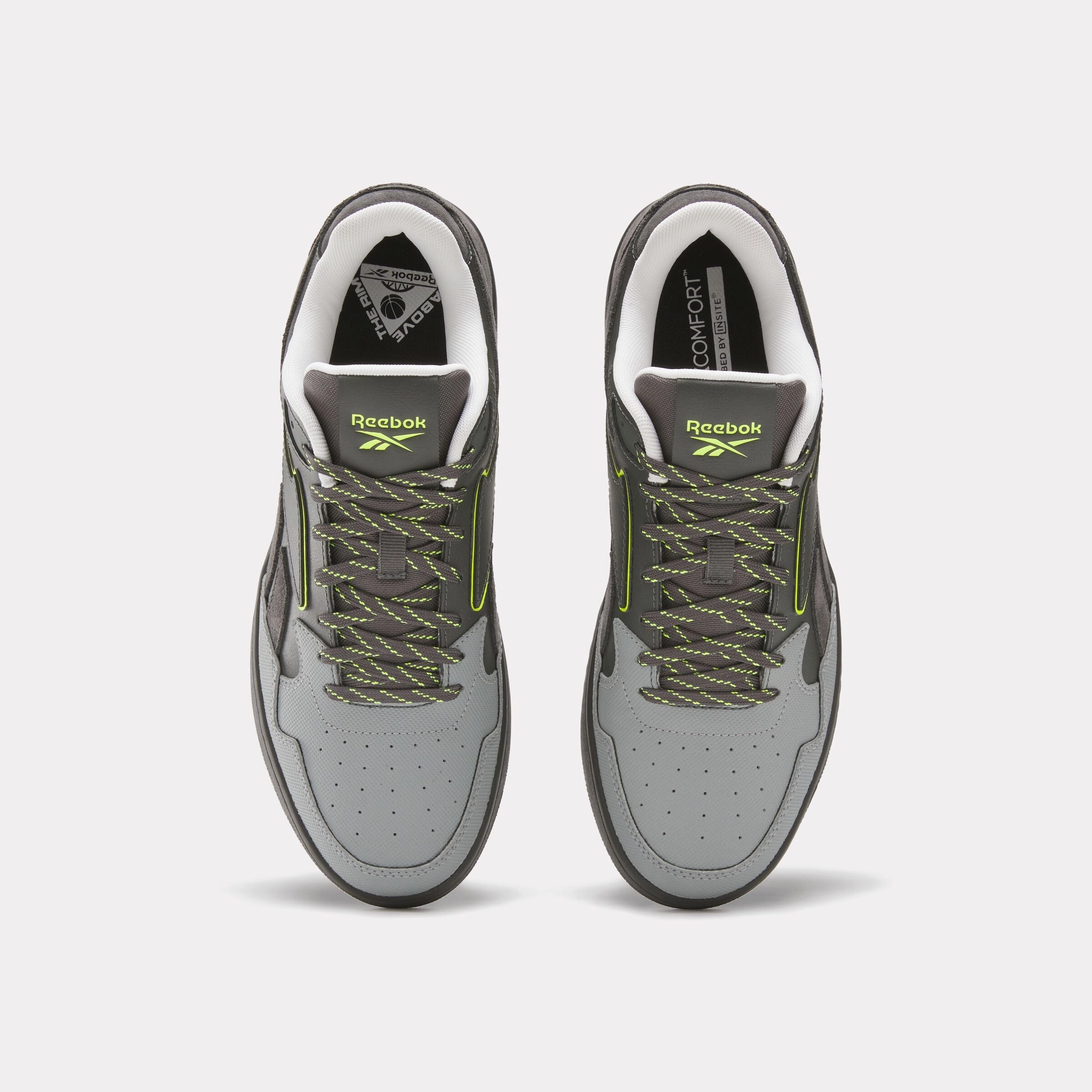 Atr Chill Basketball Shoes Grey/Digital Lime Dagger Basketball Shoes
