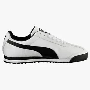 Puma Kohli Shoes Puma Men's Roma Basic Shoes - White / Black