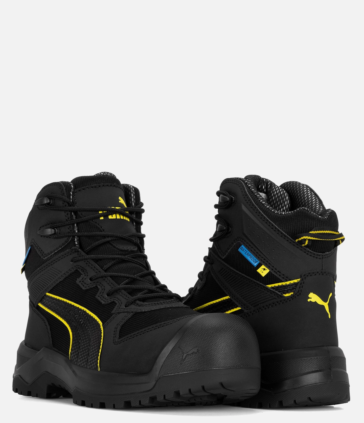 Puma Safety Rock HD Composite Toe Mid Waterproof Boot - Men Impo Boots