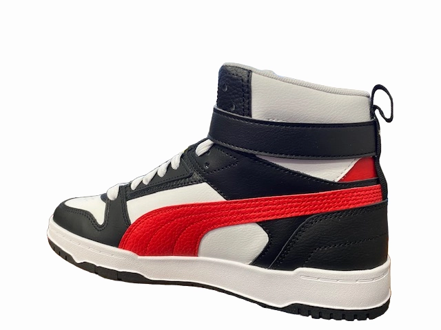 Puma scarpa Sneakers Alta da uomo RBD Game 385839 05 bianco-rosso-nero Buy Used Sneakers