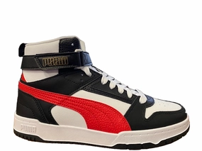 Max Air Sneakers Puma scarpa Sneakers Alta da uomo RBD Game 385839 05 bianco-rosso-nero
