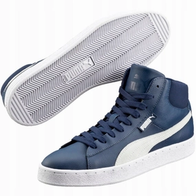 Puma scarpa sneakers da uomo 1948 Mid L 359169 01 blu bianco Best Ankle Support Sneakers