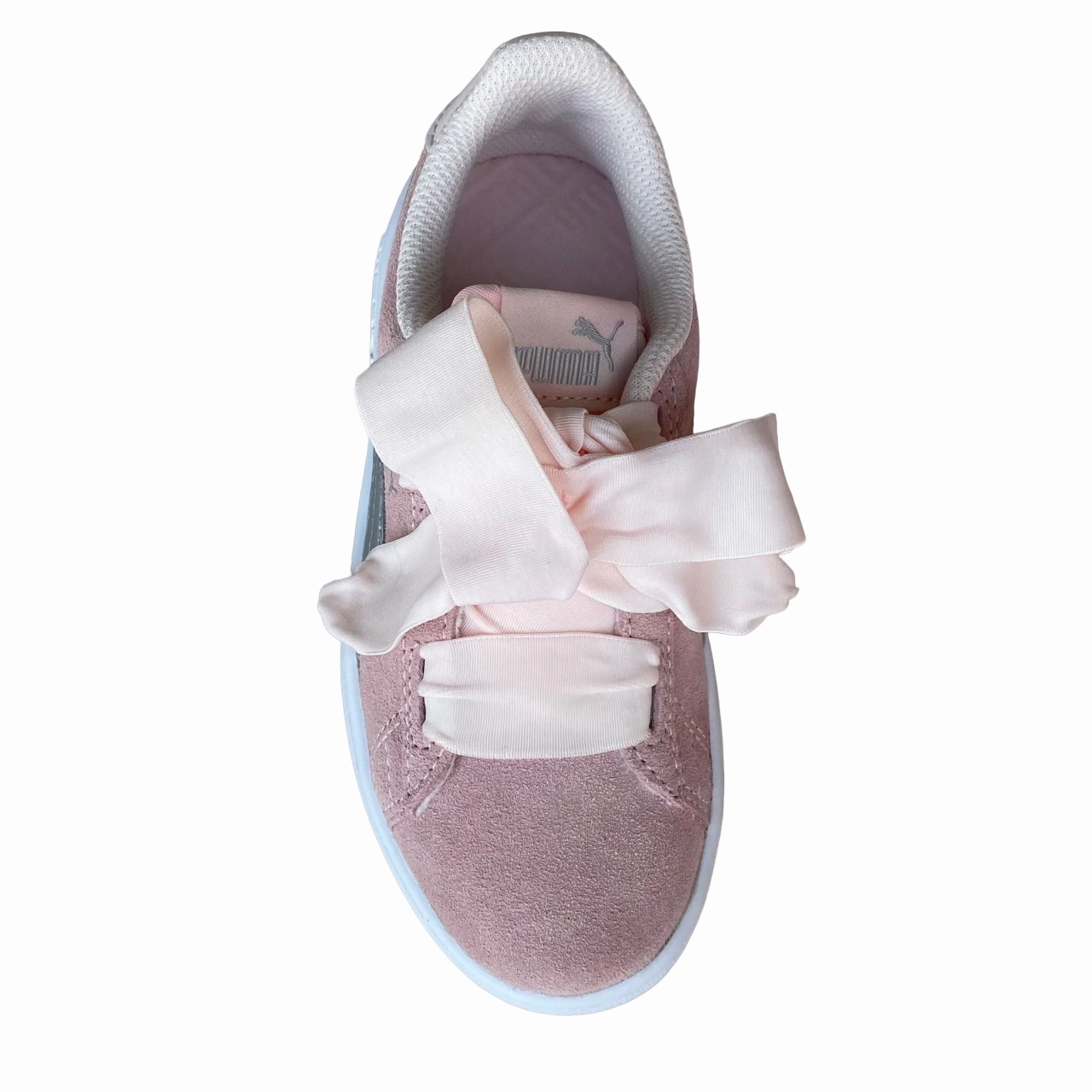 Concept Sneakers Puma sneakers da bambina Smash V2 Ribbon AC PS 366004 02 pearl-silver