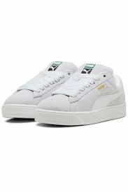 Silver Puma Sneakers Puma Suede XL Grey