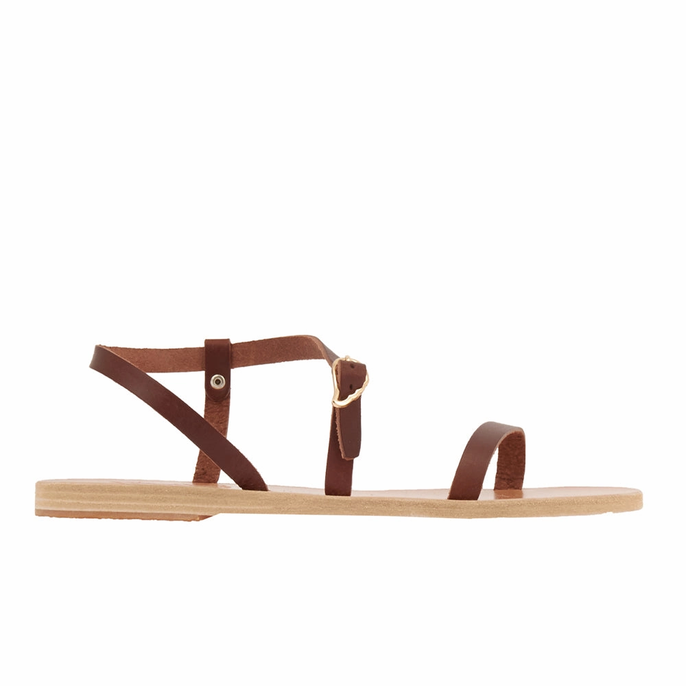 Recovery Sandals Oofos Niove Chestnut