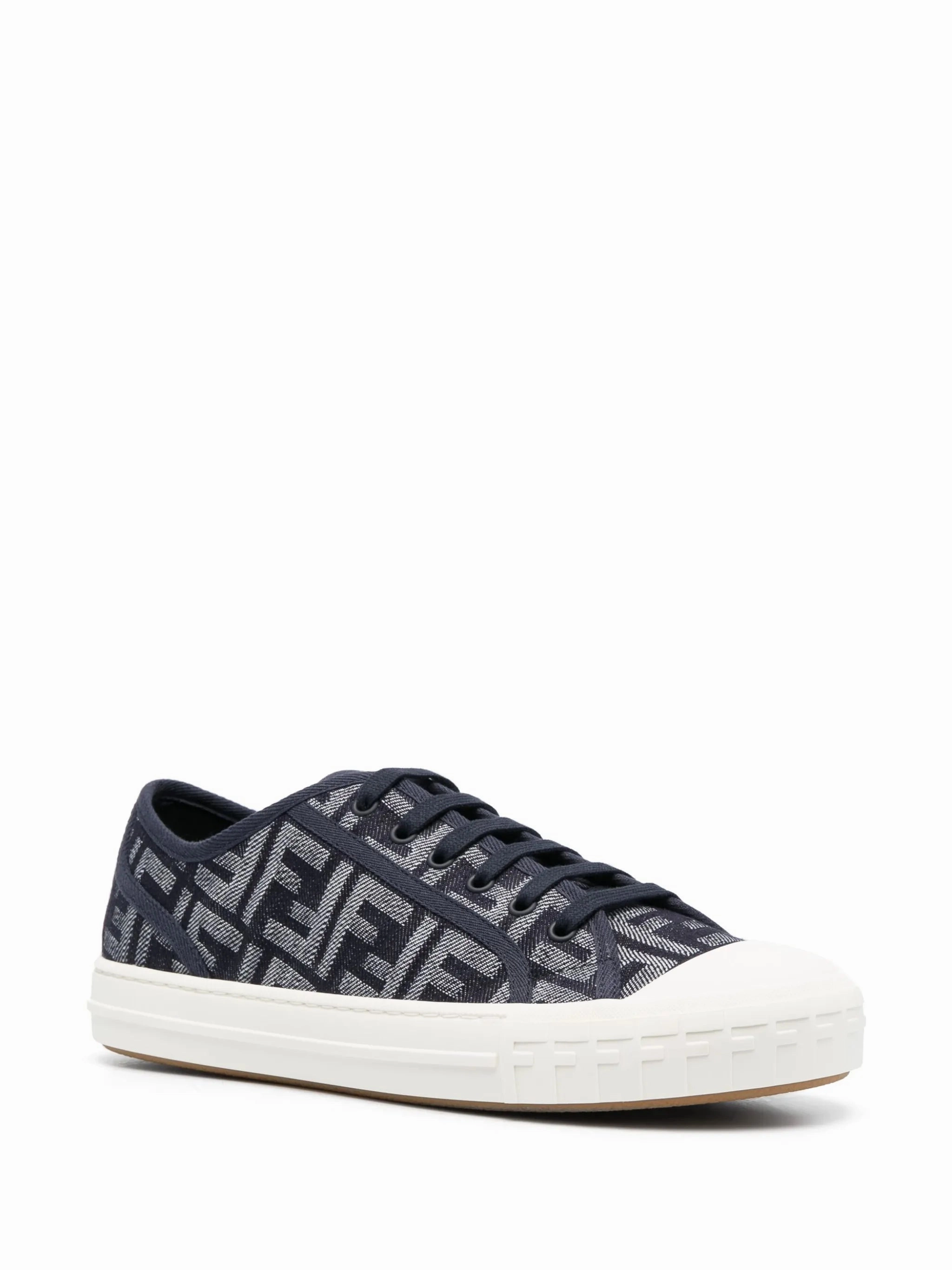 Domino monogram sneakers Velvet Flat Shoes