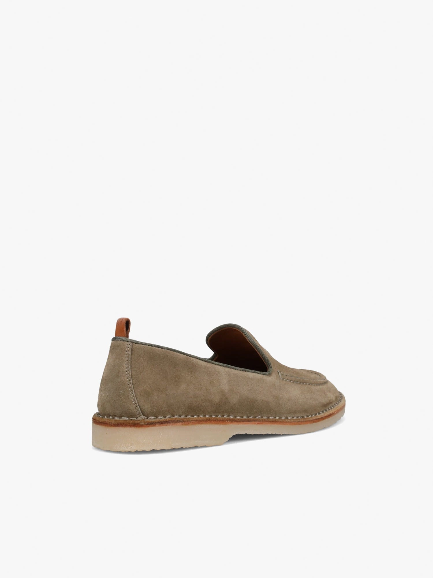 Sex In Flat Shoes Argentario Loafer Lead Grey Suede