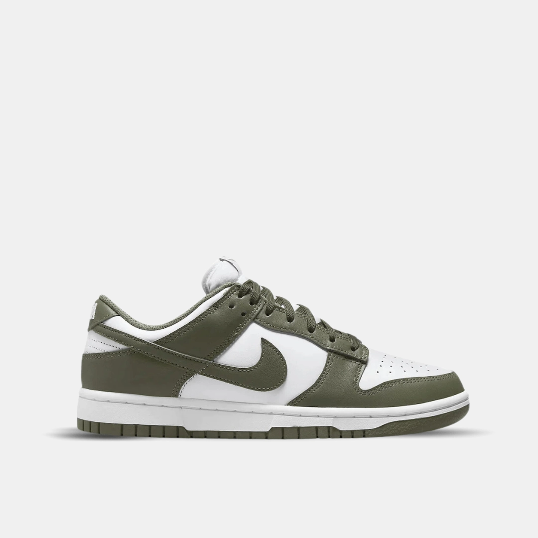 NIKE DUNK LOW - WHITE/OLIVE Nike Tennis Shoes On Sale