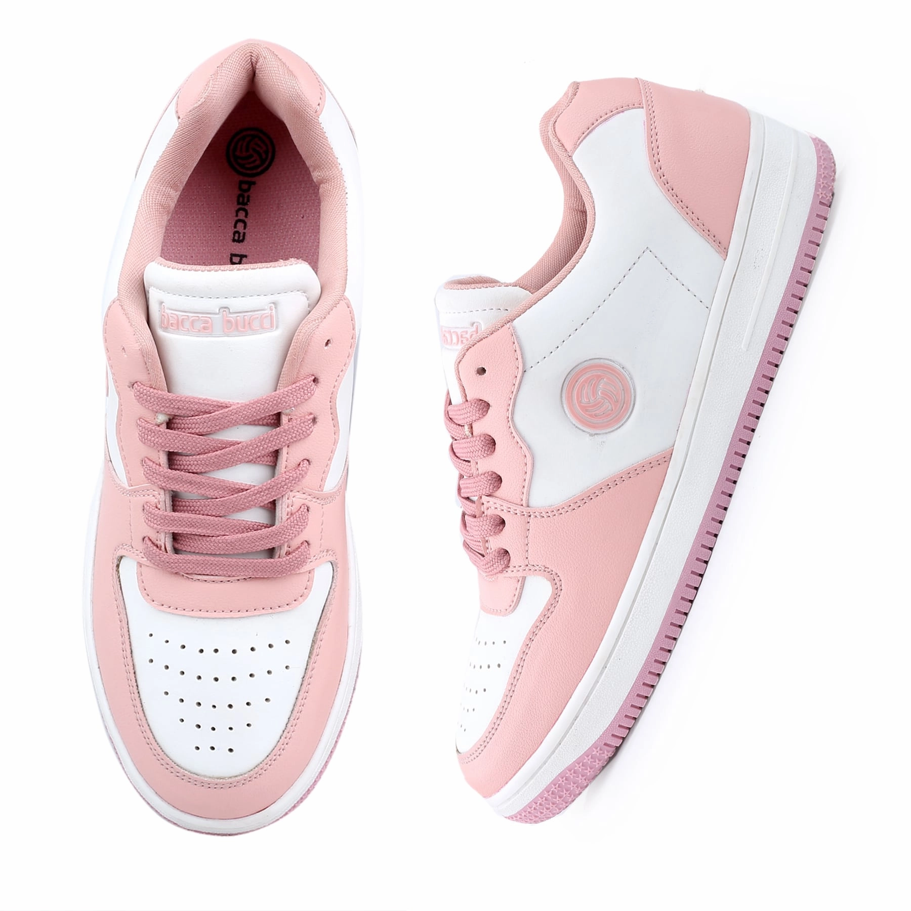 Bacca Bucci EMILY Low-top Flat Sole Sneakers For Women Flat Feet Dress Shoes