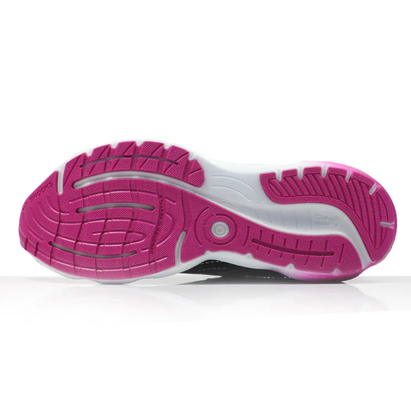 How To Break In Running Shoes Brooks Glycerin 20 Women's Running Shoe - Black/Fuchsia/Linen