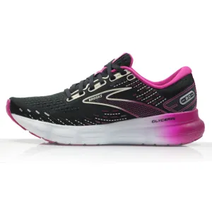 Air Max Running Shoes Brooks Glycerin 20 Women's Running Shoe - Black/Fuchsia/Linen