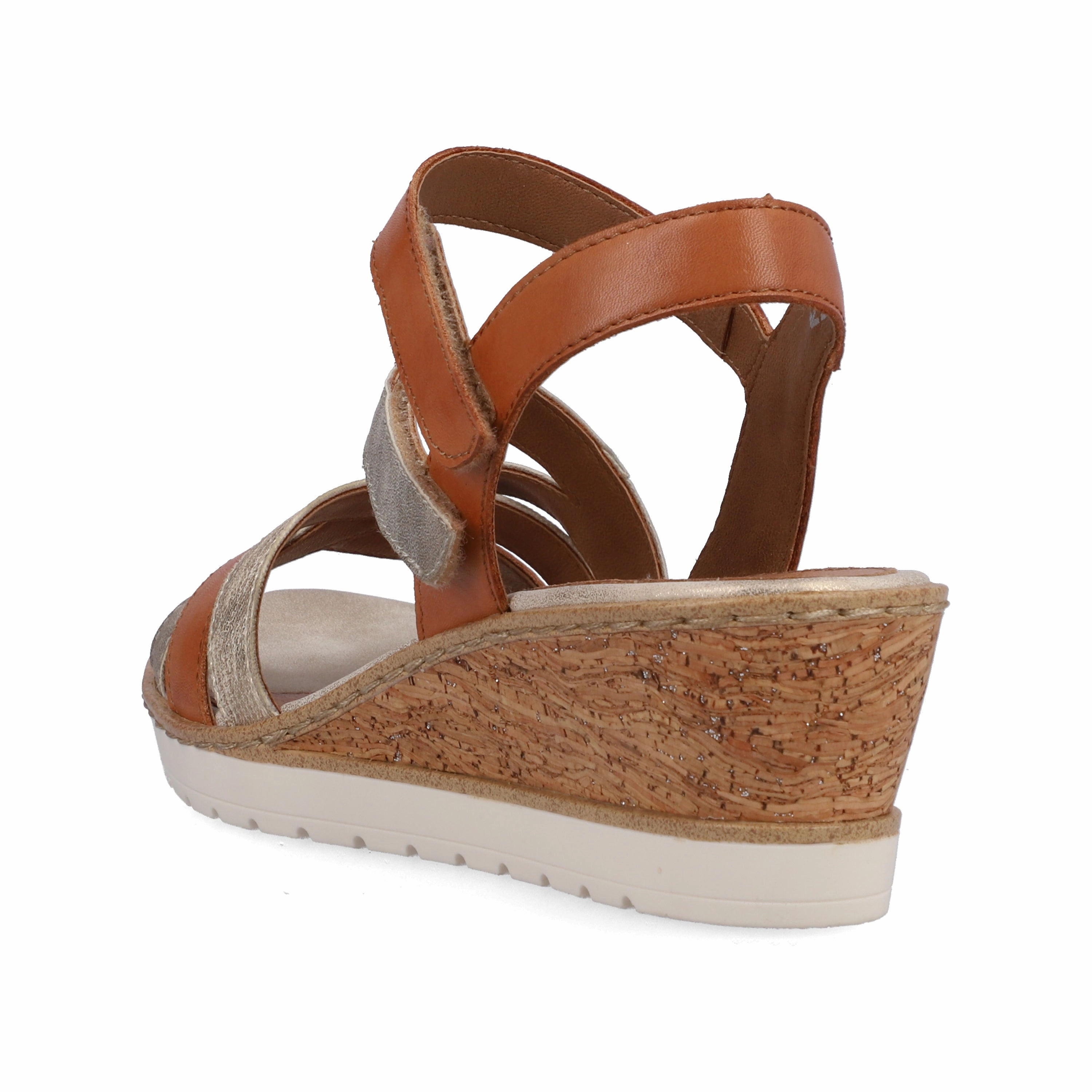 R6251-23 Brown Multi Strap Sun Sands Sandals