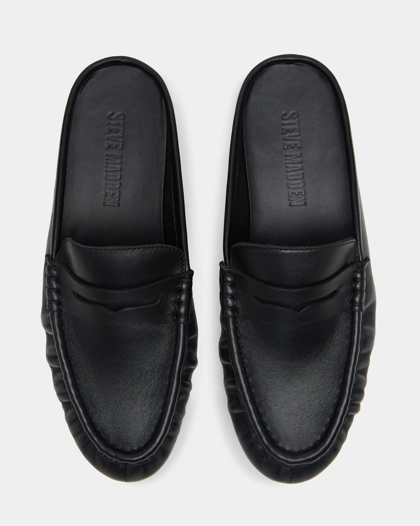 Crocs Santa Cruz Loafers RAFE BLACK LEATHER