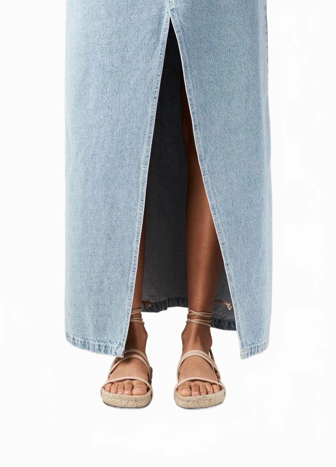 Rayna Leather Sandals In Beige Sandals St. Vincent