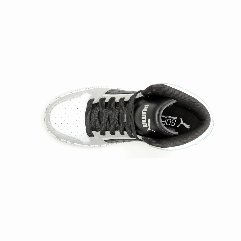 Basketball Shoes Damian Lillard Rebound Mid Layup Marble High Top Sneakers (Big Kid)