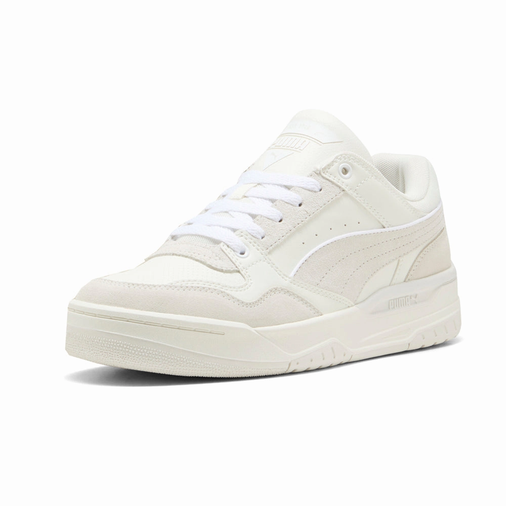 Rebound Retro Lace Up Sneakers White Basketball Shoes With Pink