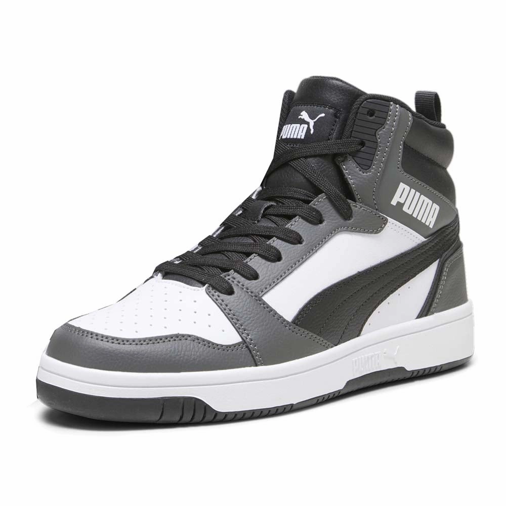 Basketball Shoes For Dusty Courts Rebound V6 Mid Lace Up Sneakers