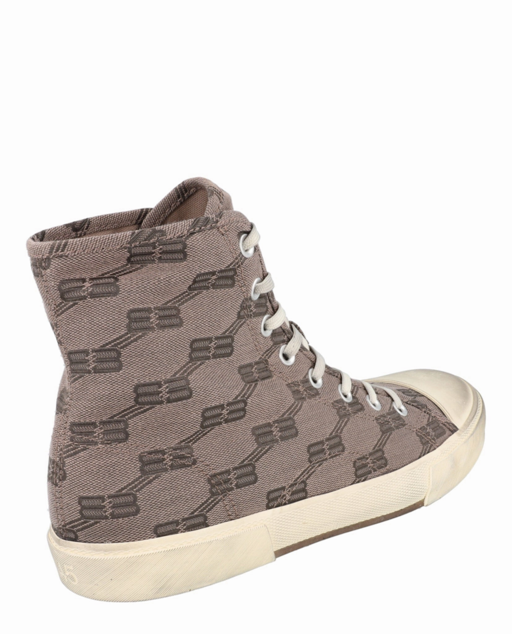 Balenciaga Paris Monogram High Top Sneakers Mens 688752W-3RQ1-2298 Shoes That Go From Heels To Flats