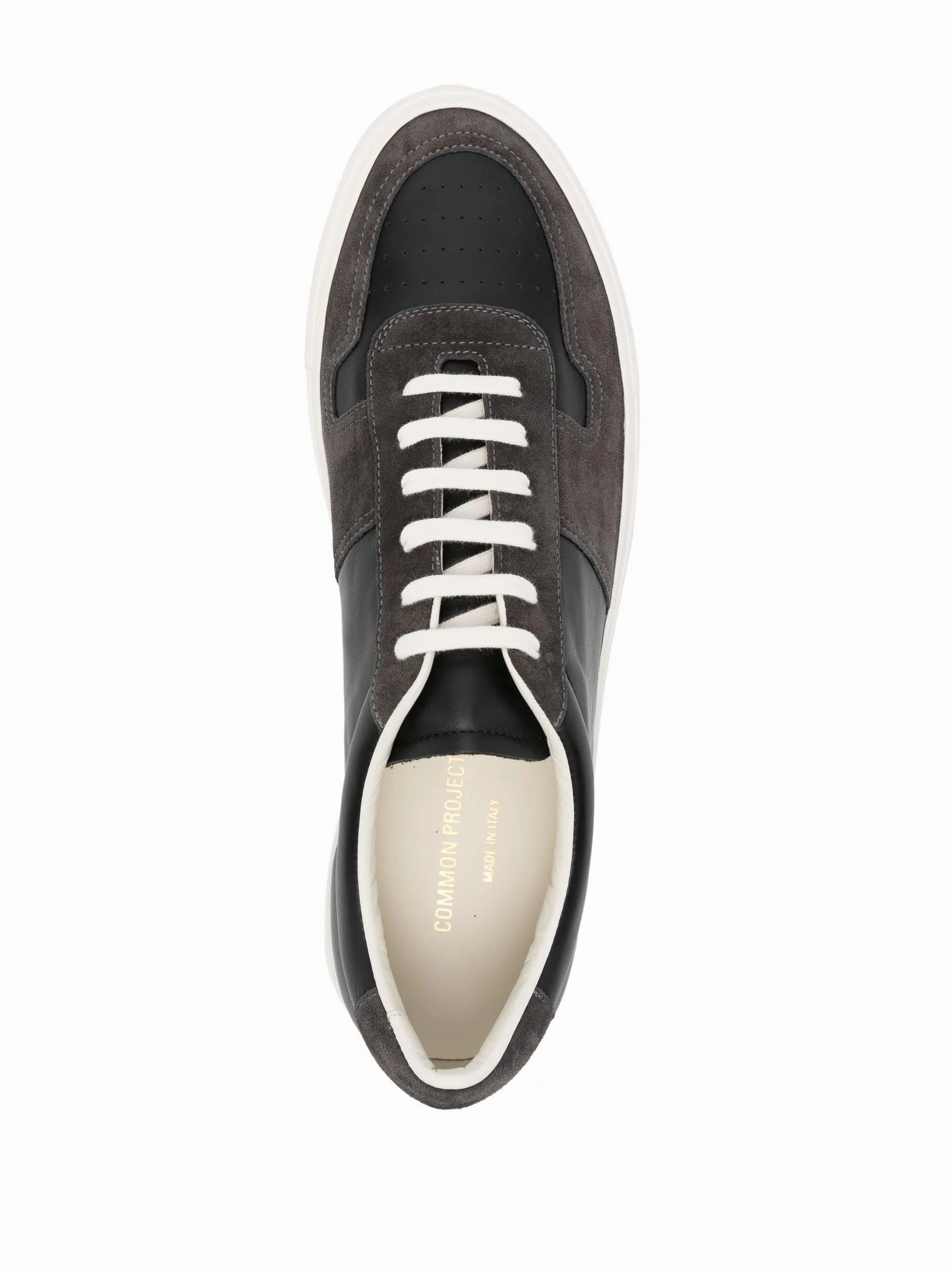 Flat Shoe With Rhinestones BBall panelled sneakers