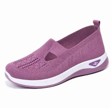 Flat Shoes Wholesale Soft Sole Breathable Hollow Out Flat Shoes for Women
