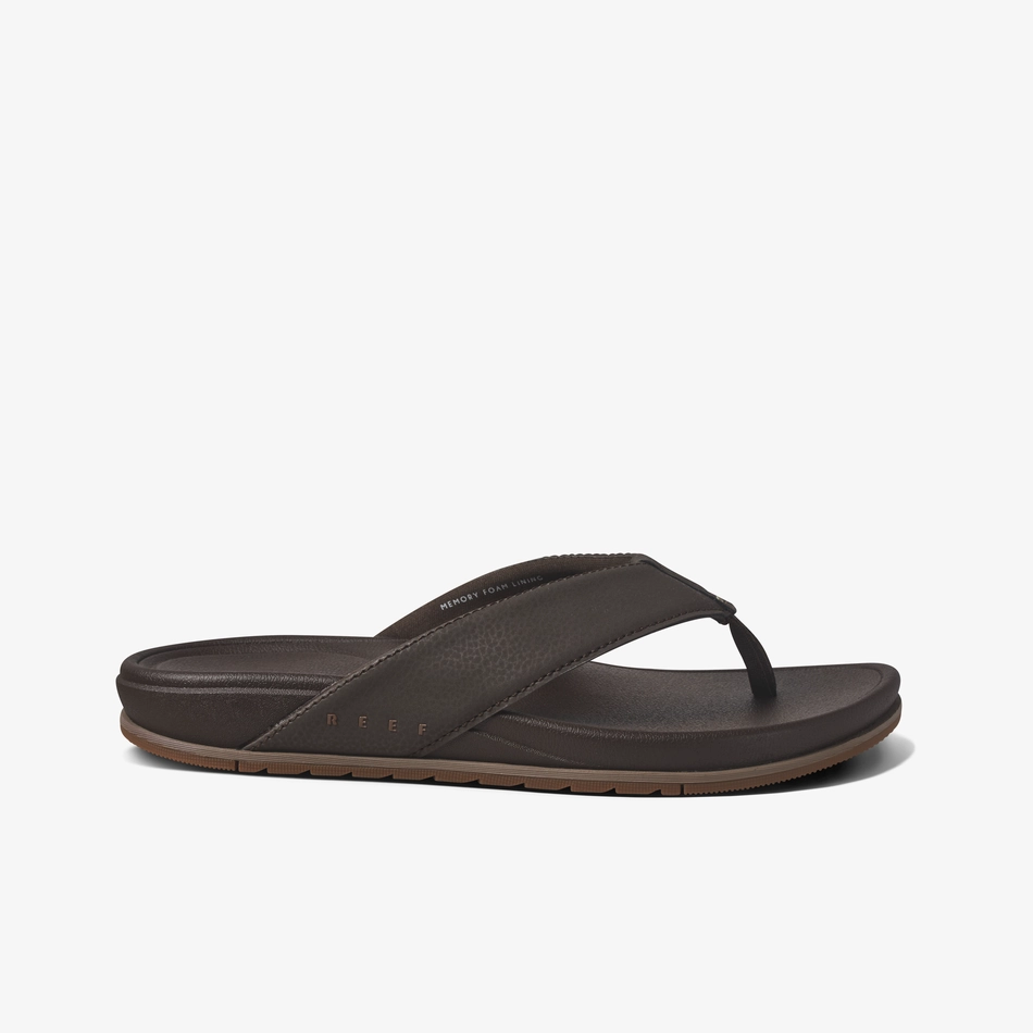 Covered Toe Sandals REEF Cushion Bonzer Sandal-Brown