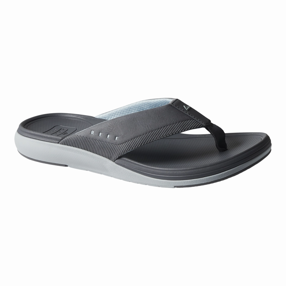 Most Comfy Sandals REEF Cushion Norte Sandal-Grey/Ether