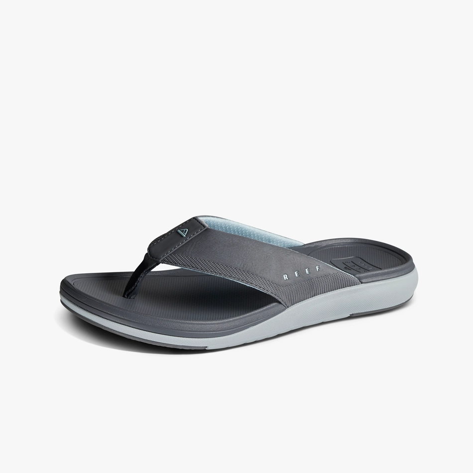 REEF Cushion Norte Sandal-Grey/Ether Best Sandals To Wear For Plantar Fasciitis
