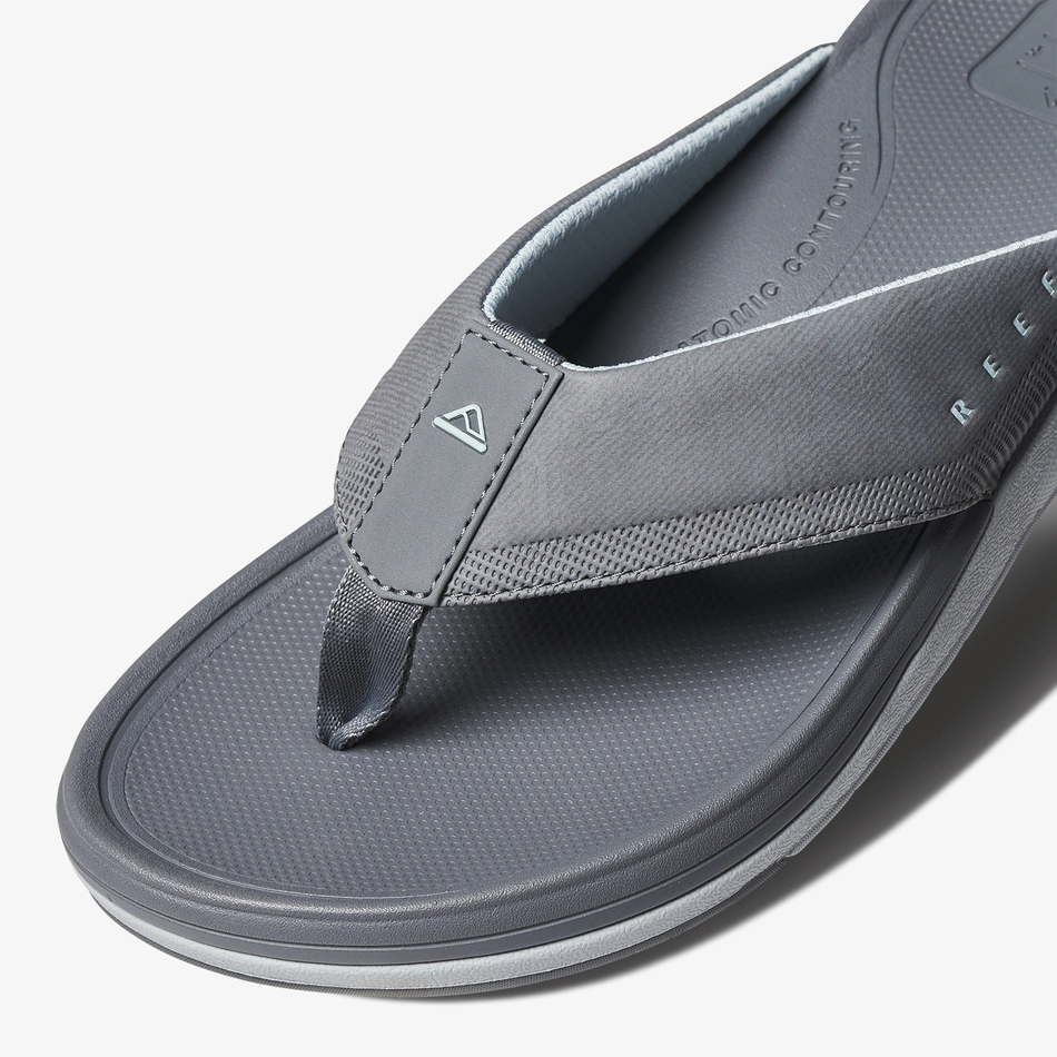 Closed Toe Leather Sandals REEF Cushion Norte Sandal-Grey/Ether