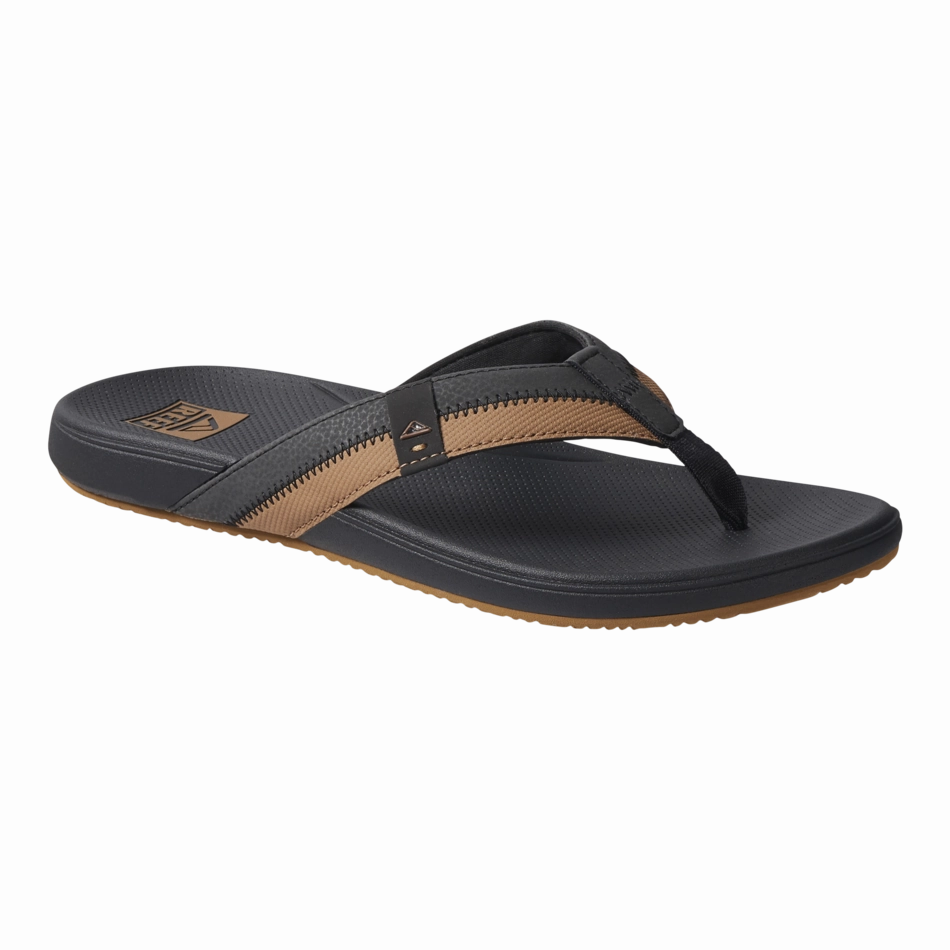 REEF Cushion Phantom 2.0 Sandal-Tobacco/Grey Sandals Block Heel