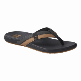Slip On Sandals With Heels REEF Cushion Phantom 2.0 Sandal-Tobacco/Grey
